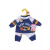 BABY born chándal azul marino 43cm conjunto de ropa para muñeca