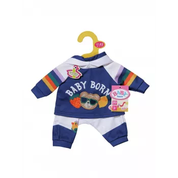 BABY born chándal azul marino 43cm conjunto de ropa para muñeca