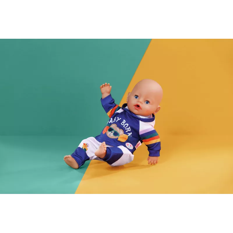 BABY born chándal azul marino 43cm conjunto de ropa para muñeca