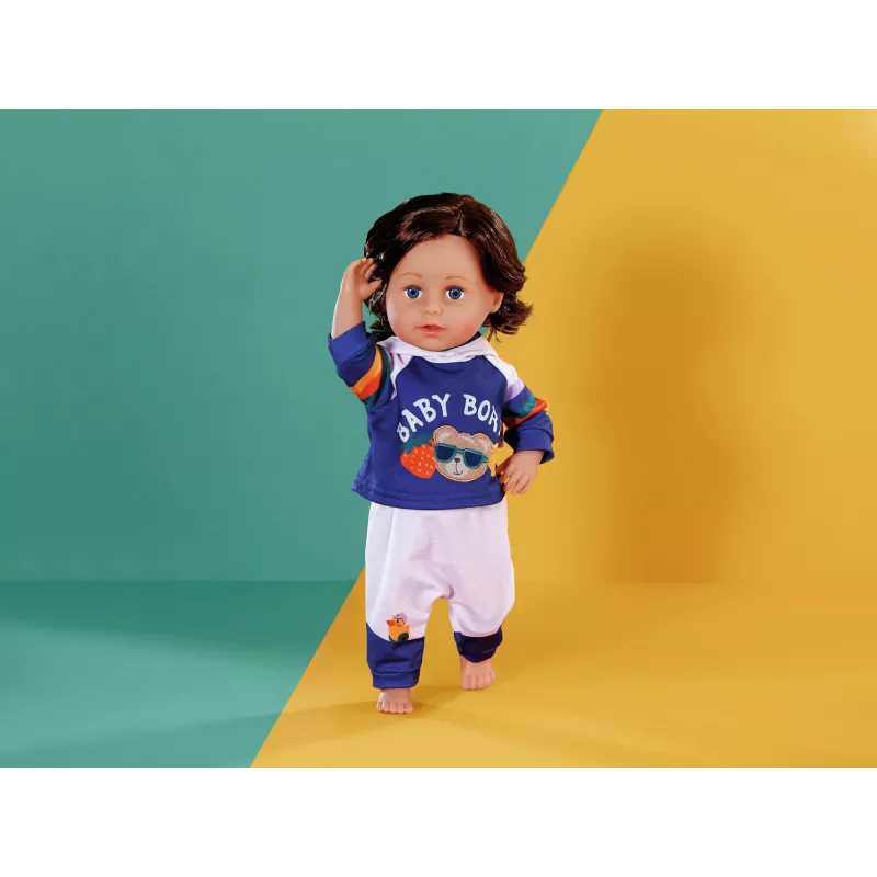 BABY born chándal azul marino 43cm conjunto de ropa para muñeca
