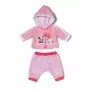 BABY born chándal rosa 43 cm conjunto de ropa para muñeca