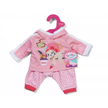 BABY born chándal rosa 43 cm conjunto de ropa para muñeca