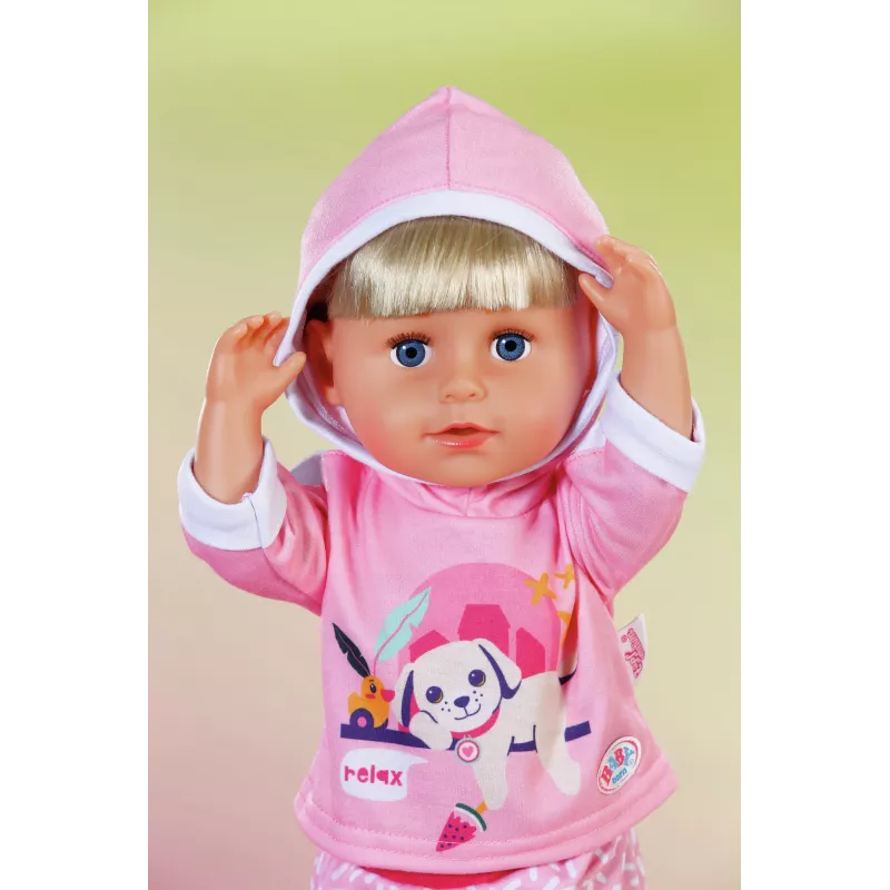 BABY born chándal rosa 43 cm conjunto de ropa para muñeca