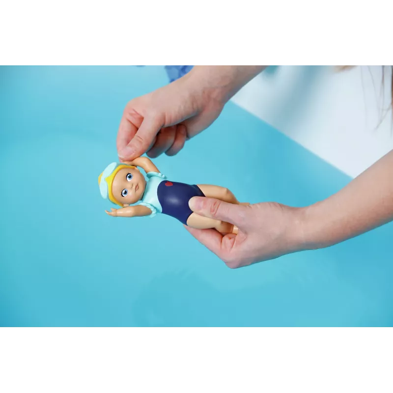 BABY born Splish Splash cochecito con muñeca de baño Emma multicolor