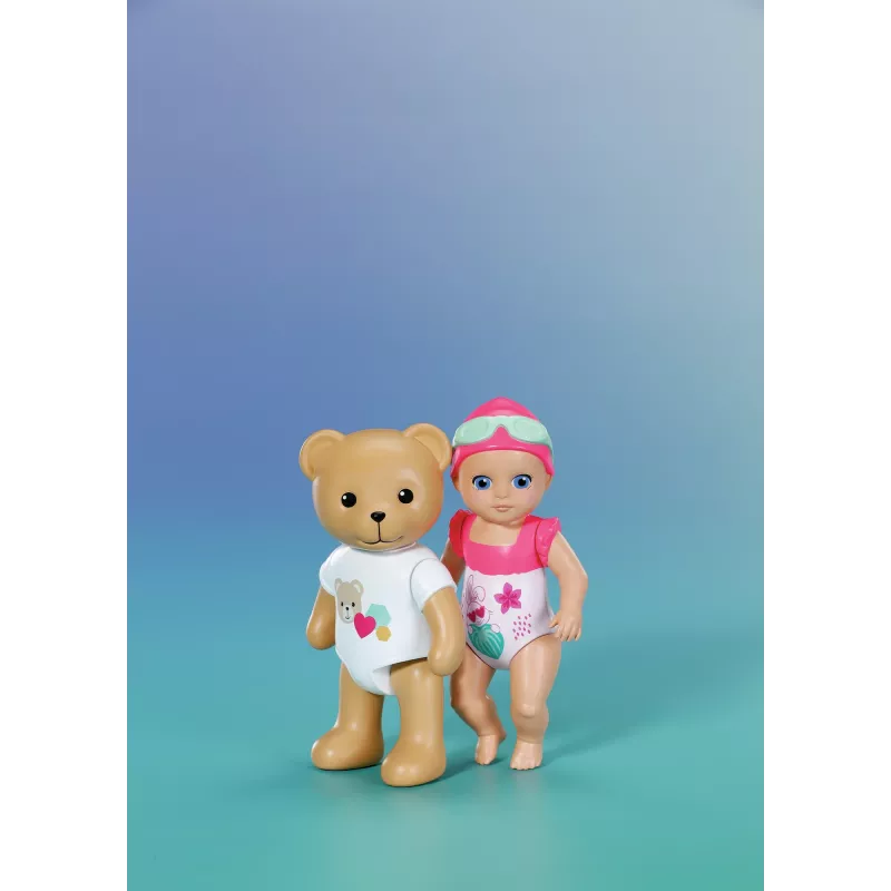 BABY born Splish Splash Teddy animal de baño multicolor