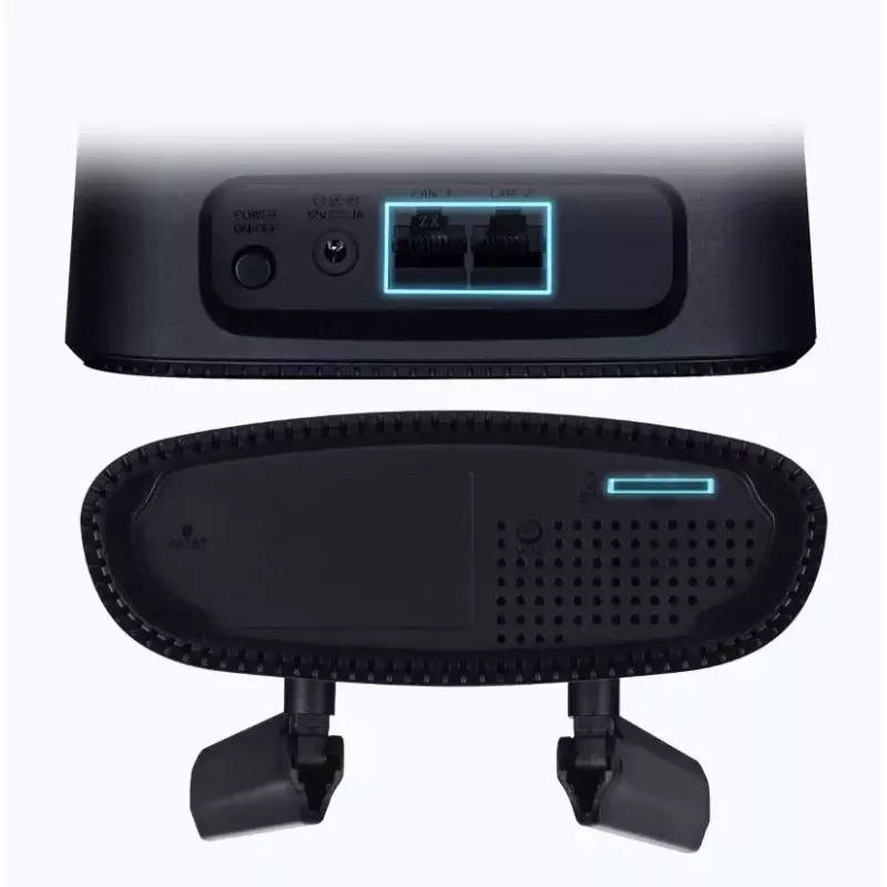 D-Link DWR-960 router Wi-Fi 4G LTE, AC1200 de doble banda, LTE Cat7 de hasta 300 Mbit/s, 2x GbE LAN