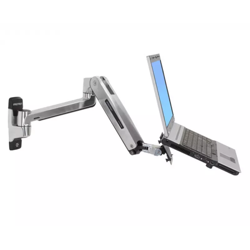 Soporte de pared con brazo para LCD ERGOTRON Lx Sit-stand (aluminio pulido)