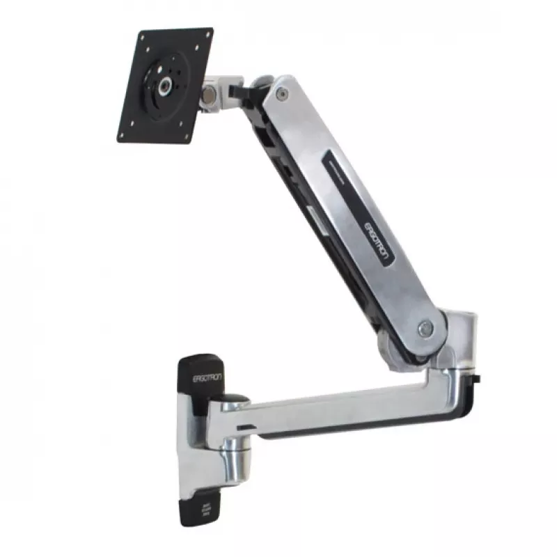 Soporte de pared con brazo para LCD ERGOTRON Lx Sit-stand (aluminio pulido)