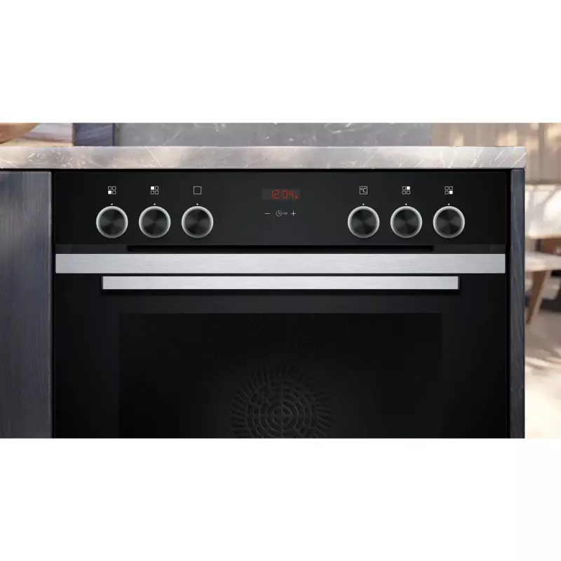 Set de cocina Siemens EQ311KA1ZM — placa vitrocerámica (4 zonas), horno eléctrico 71 l, superficie vitrocerámica
