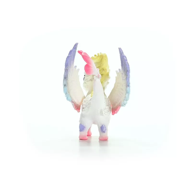 Figura Schleich BAYALA bebé dragón arcoíris a partir de 5 años, beige azul verde, temática unicornio/pegaso