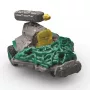 schleich ELDRADOR CREATURES jet de la selva con minicriatura, acción/aventura, monstruos y dragones, mundo de la selva, 7 año(s), verde, gris, multicolor