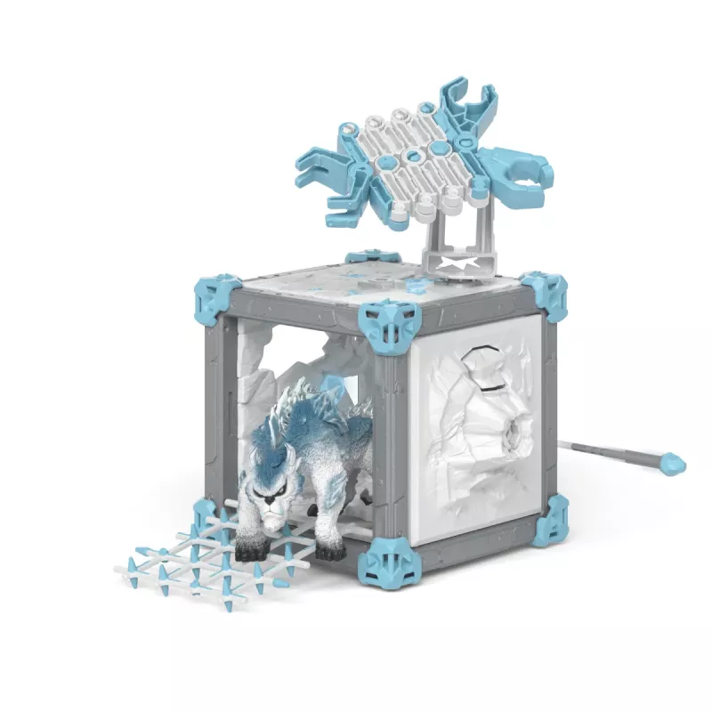 schleich ELDRADOR CREATURES BattleCave Snow Slasher, acción/aventura, monstruos y dragones, mundo de hielo, BattleCave, 7 año(s), multicolor