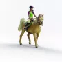 schleich HORSE CLUB Sarah & Mystery, 5 años, caballos, multicolor