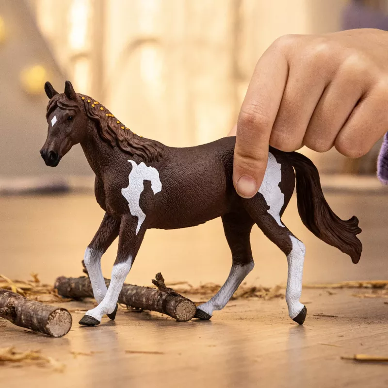 schleich HORSE CLUB Yegua Paint Horse, 5 años, caballos, multicolor