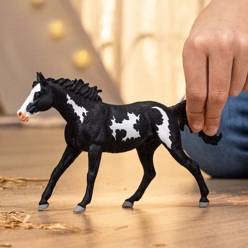 schleich HORSE CLUB Caballo Paint Horse, 5 años, caballos, multicolor