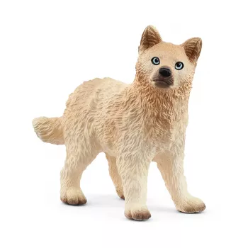 schleich WILD LIFE Cachorro de lobo polar, 3 años, hielo y océano, animales salvajes / juguete de aventuras, multicolor