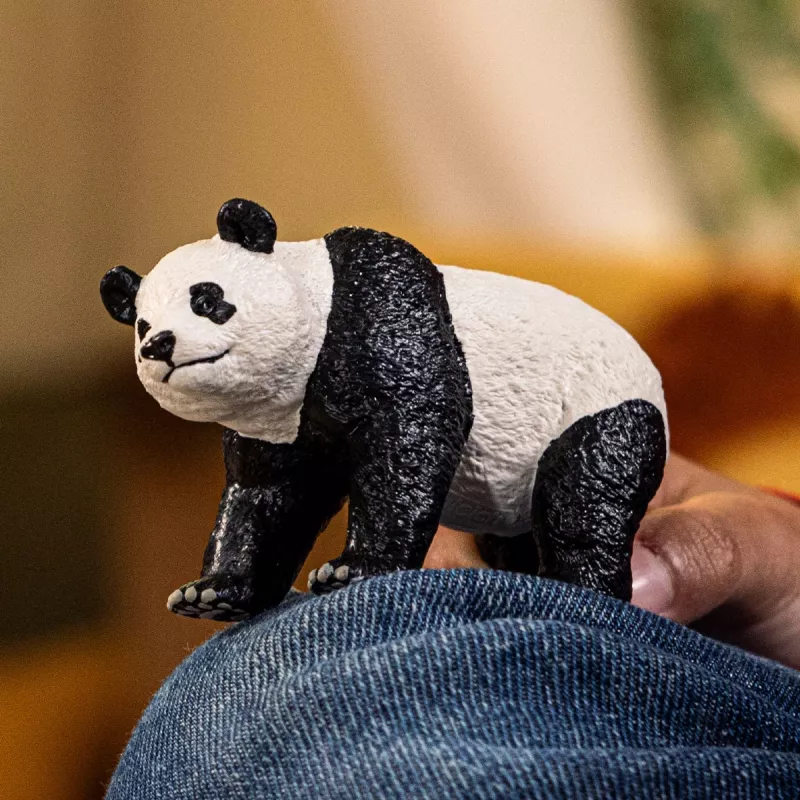schleich WILD LIFE Panda gigante, 3 años, jungla, animales salvajes / juguete de aventuras, multicolor