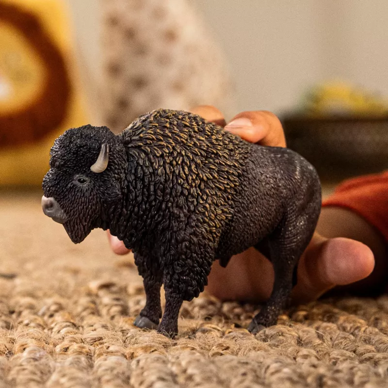 schleich WILD LIFE Bisonte, 3 años, safari, animales salvajes / juguete de aventuras, multicolor