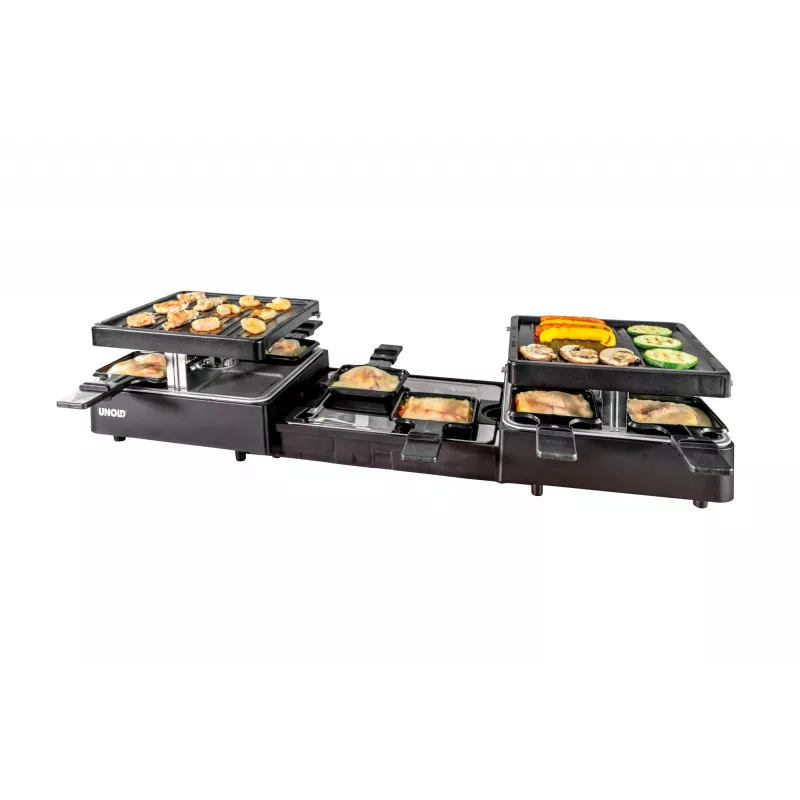 Unold 48755 Raclette-Grill 8 personas 1300 W negro