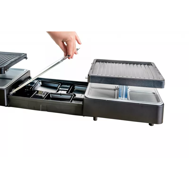 Unold 48755 Raclette-Grill 8 personas 1300 W negro