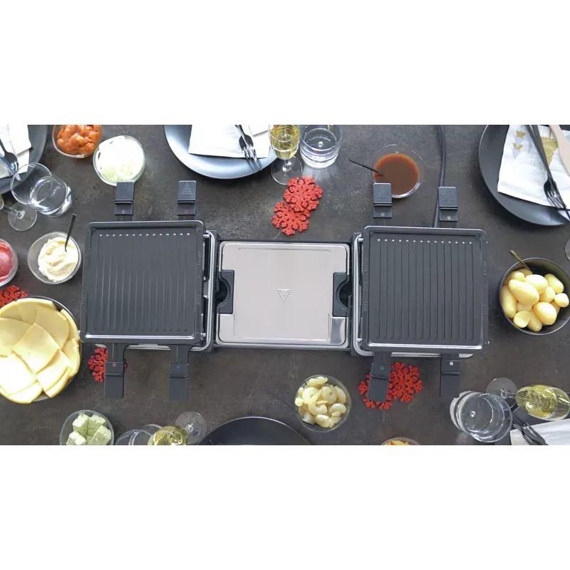 Unold 48755 Raclette-Grill 8 personas 1300 W negro