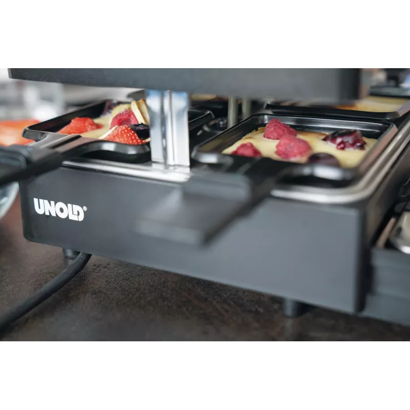 Unold 48755 Raclette-Grill 8 personas 1300 W negro