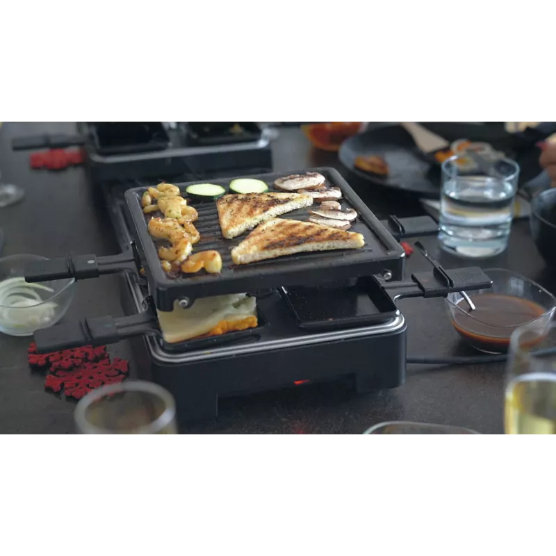 Unold 48755 Raclette-Grill 8 personas 1300 W negro
