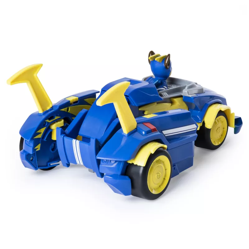 PAW Patrol, Mighty Pups Super PAWs Chase’s Powered Up Cruiser Transforming Vehicle