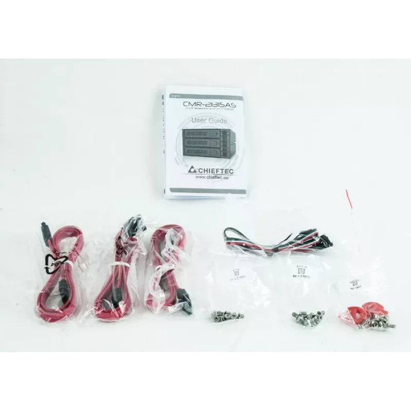 Embelecedor de bahía de unidad Chieftec CMR-3141SAS negro