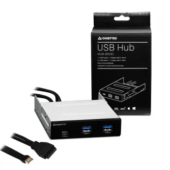 Extractor de unidad Chieftec MUB-3003 embellecedor negro
