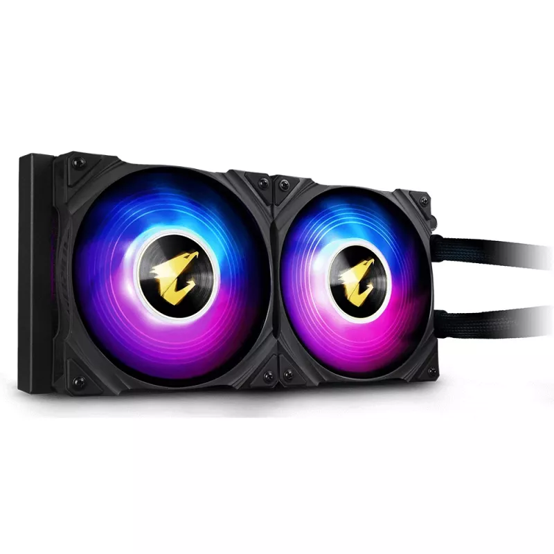 Refrigeración líquida todo en uno para procesador GIGABYTE AORUS WATERFORCE 240 12 cm negra