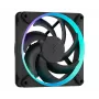 FRACTAL DESIGN Ventilador Momentum 12 RGB pack de 3 Negro