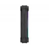 FRACTAL DESIGN Ventilador Momentum 12 RGB pack de 3 Negro