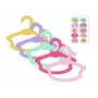 BABY born Perchas, pack de 5 perchas para ropa de muñeca 43cm