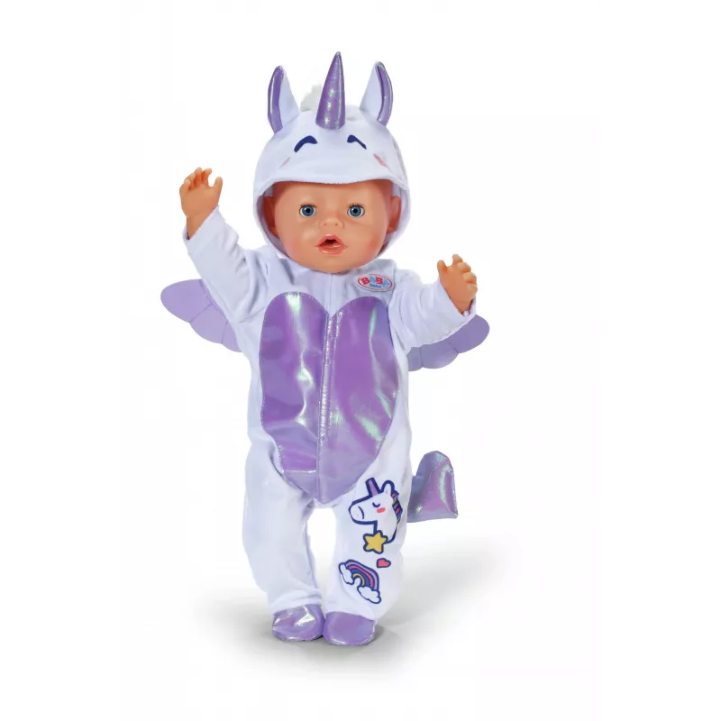 BABY born Pelele de unicornio para muñeca de 43 cm