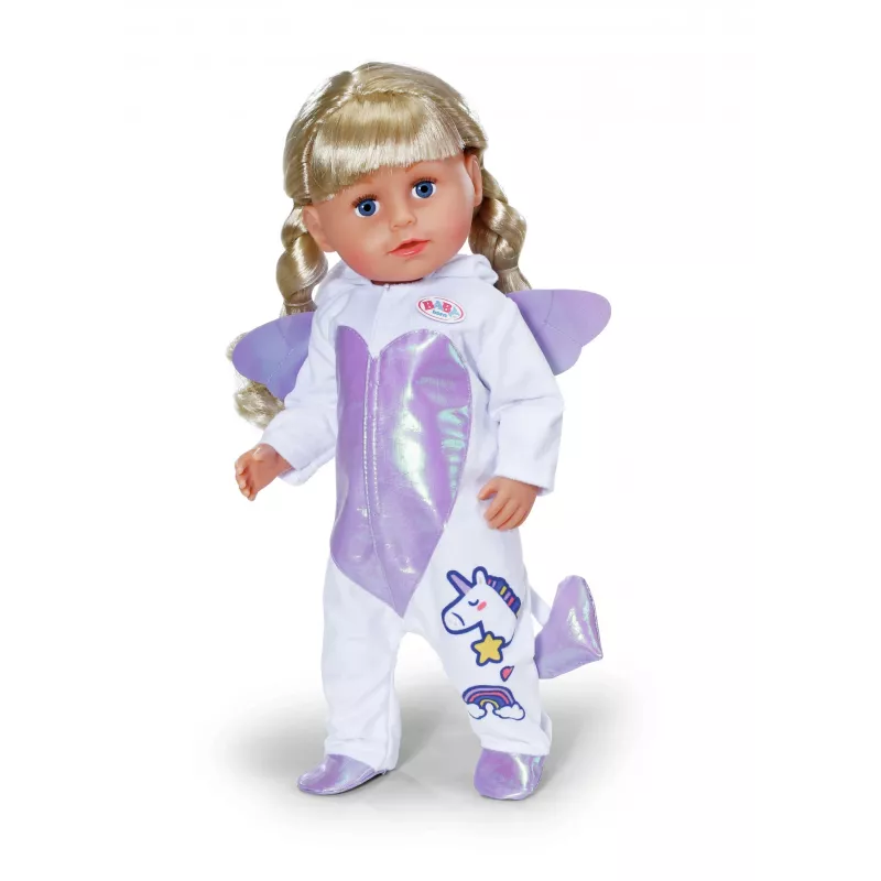 BABY born Pelele de unicornio para muñeca de 43 cm