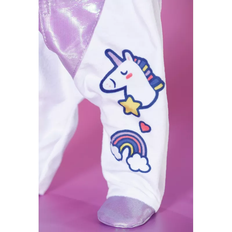 BABY born Pelele de unicornio para muñeca de 43 cm