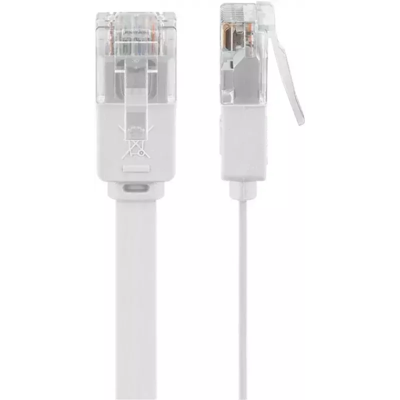Cable de red Goobay 93363 10m Cat5e U/UTP RJ-45 blanco