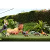 Jurassic World Rebirth Wild Roar Maiasaura juguete de dinosaurio, mordida de ataque y sonido controlados por la cola