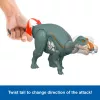 Jurassic World Rebirth Wild Roar Maiasaura juguete de dinosaurio, mordida de ataque y sonido controlados por la cola