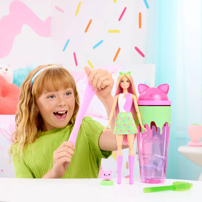 Mattel Barbie Pop! Reveal serie Shakes muñeca Conejito, JCN88