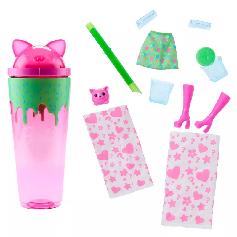 Mattel Barbie Pop! Reveal serie Shakes muñeca Conejito, JCN88
