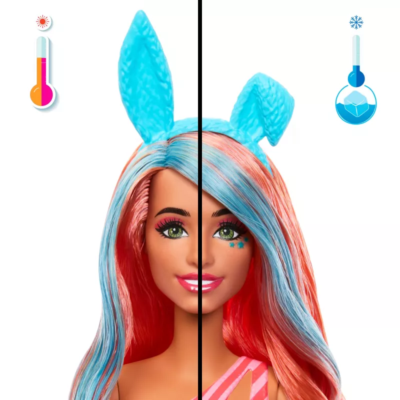 Mattel Barbie Pop! Reveal serie Shakes muñeca Gatito, JCN87