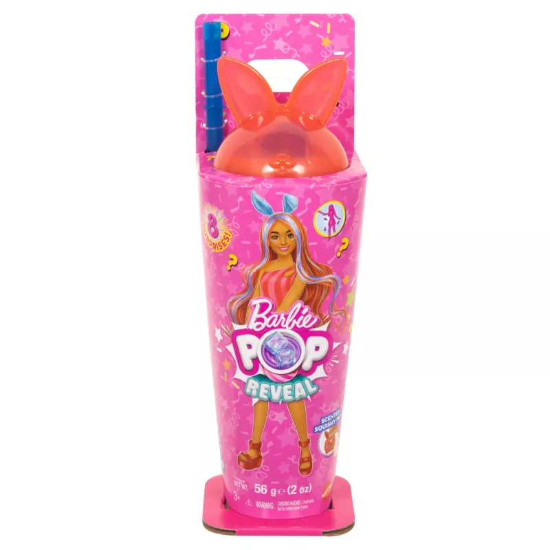 Mattel Barbie Pop! Reveal serie Shakes muñeca Gatito, JCN87