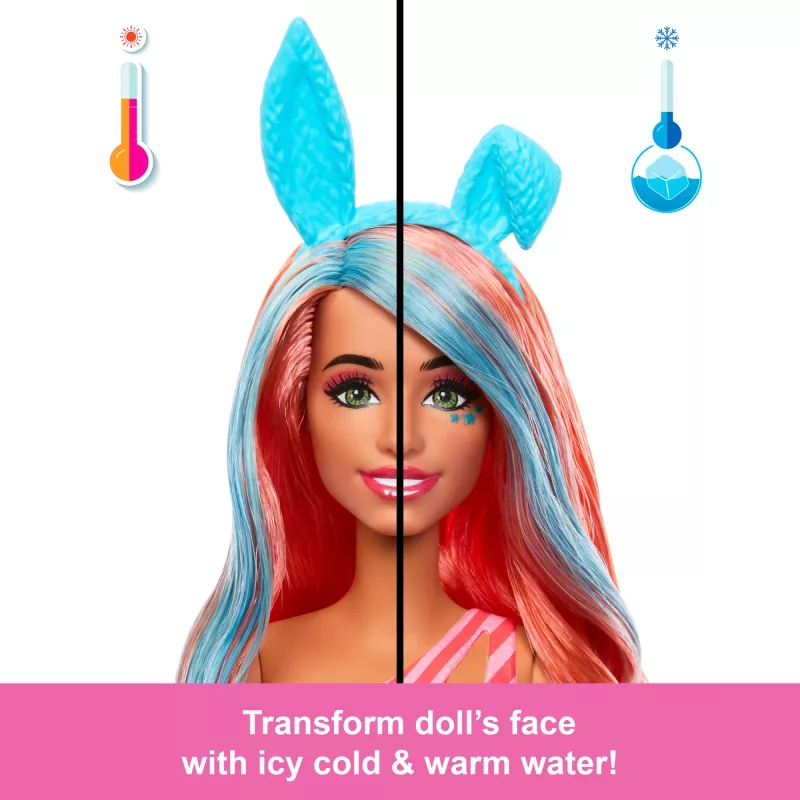 Mattel Barbie Pop! Reveal serie Shakes muñeca Gatito, JCN87
