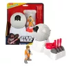 Fisher-Price Imaginext STAR WARS Cañón de base rebelde juguete con llave de personaje de fundición Luke Skywalker, 5 piezas