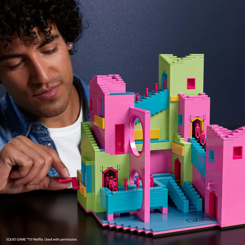 Mattel MEGA Showcase Squid Game set HYL45 juguete de construcción, 17+