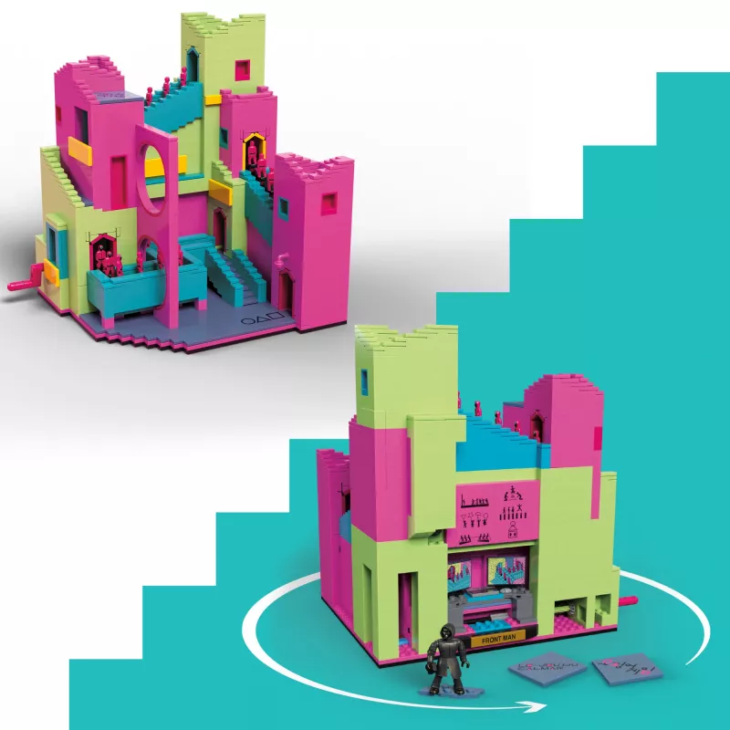 Mattel MEGA Showcase Squid Game set HYL45 juguete de construcción, 17+
