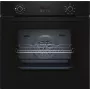 Horno eléctrico integrable NEFF N 30 B2CVG6AK3 — 71 l, negro, mandos giratorios, temporizador electrónico, A+