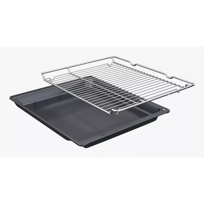 Horno eléctrico integrable NEFF N 30 B2CVG6AK3 — 71 l, negro, mandos giratorios, temporizador electrónico, A+